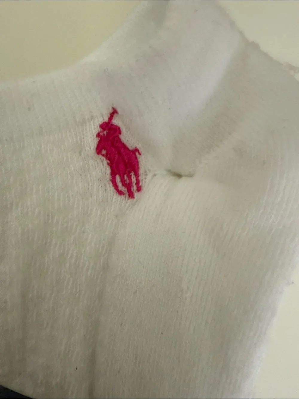 Ralph Lauren Women’s White Low Cut Socks 6 Pack